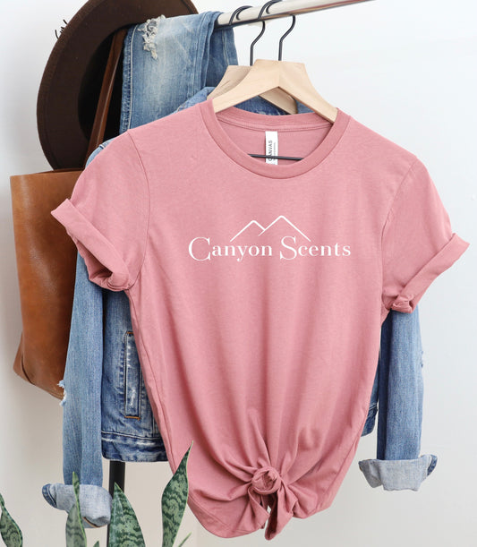 Canyon Scents Logo Tee (mauve)